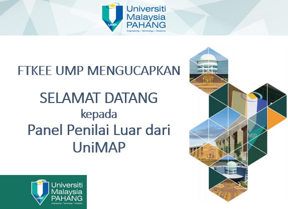Selamat datang Panel Penilai Luar (External Accessor) Program BTE & BTS dari UniMAP